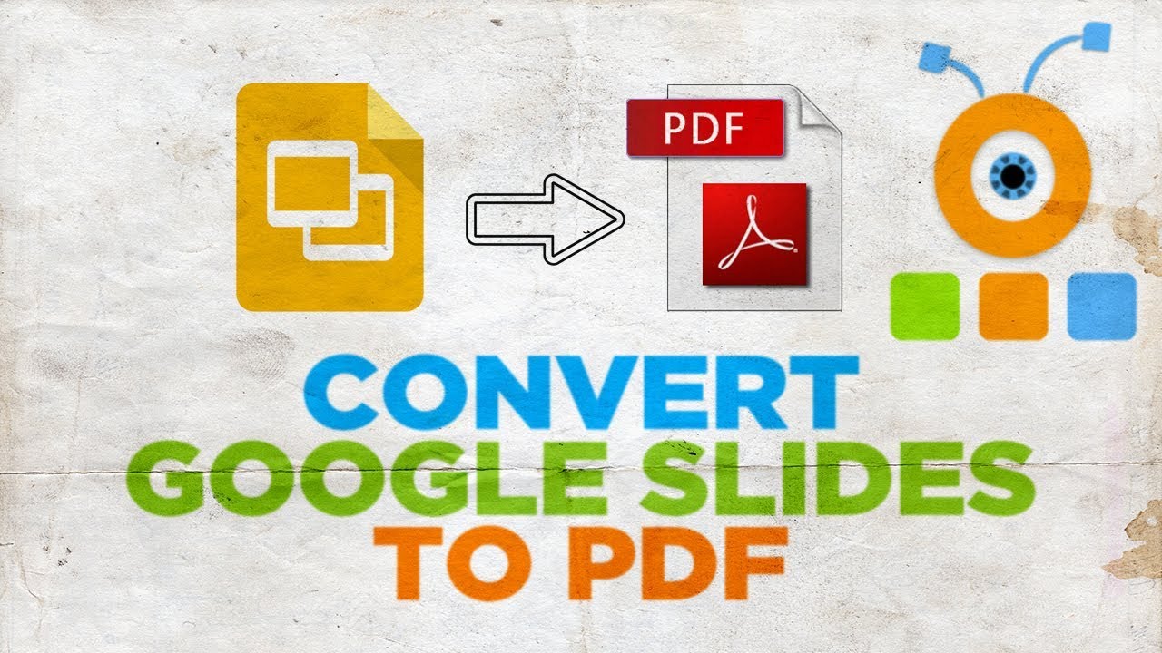 presentation slide to pdf