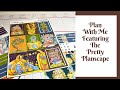 Plan With Me// Featuring The Pretty Planscape// Happy Planner