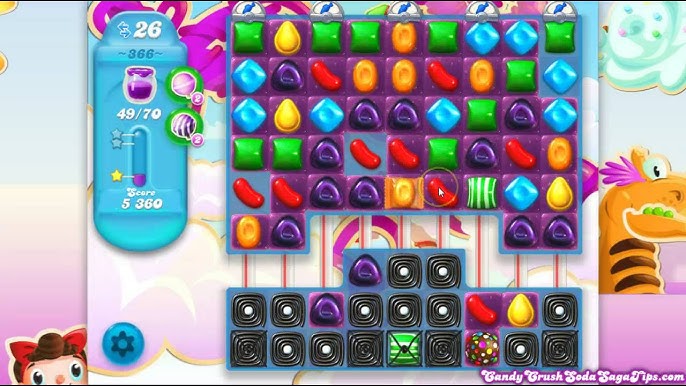 Candy Crush Soda Saga Level 365 Super hard (Jam mode) - 3 Stars  Walkthrough, No Boosters