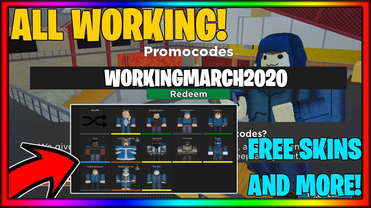 NEW* ALL WORKING ARSENAL ROBLOX CODES | March 2020 💥 - YouTube