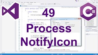 Programación Windows Forms C# 49 --- Process y NotifyIcon | Doovi