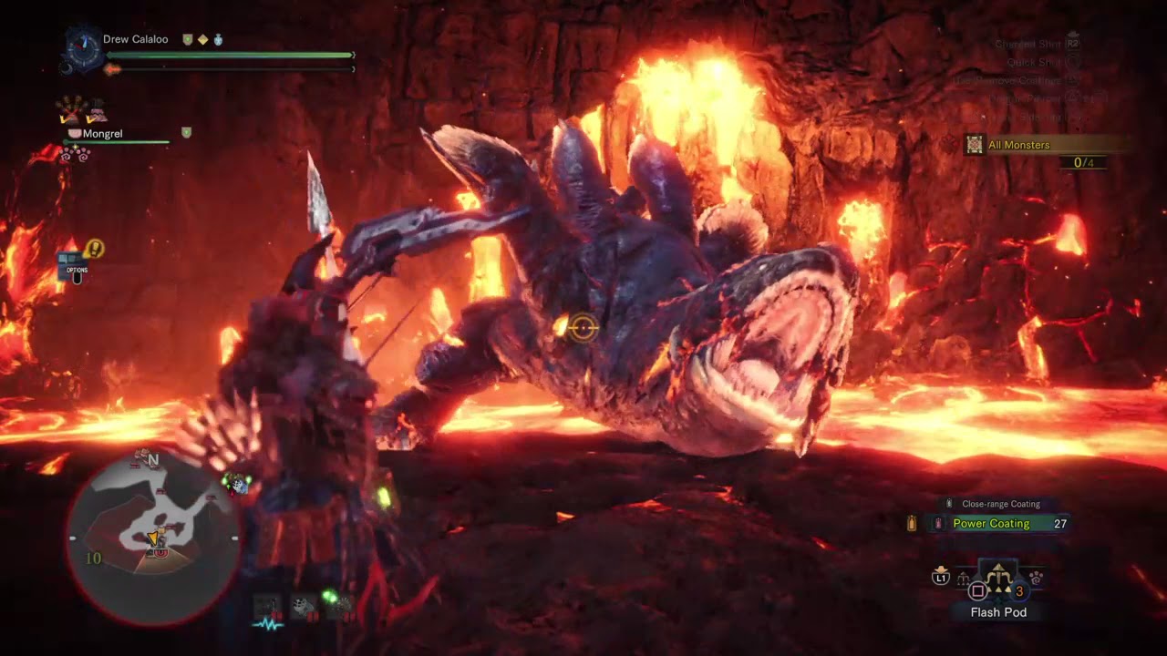 MHW: Quick Impact Mantle Test