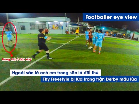 Video THY FREESTYLE đá bóng với NHÀ VÔ ĐỊCH của GIẢI MỪNG... - youtube