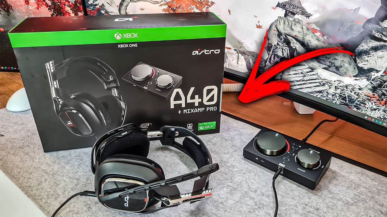 Finalmente testei o ASTRO A40 + MIXAMP