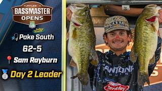Pake South leads Day 2 at Sam Rayburn with 62 pounds, 5 ounces