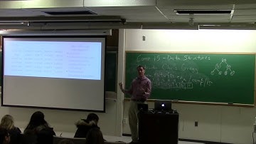 Data Structures, Spring 2015, Day 1, Section 2: Introduction