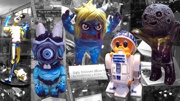 2016 NYCC New York Comic Con Art Toys Designer Custom Toys Part 3 Tenacious Toys Kid Robot Frombies