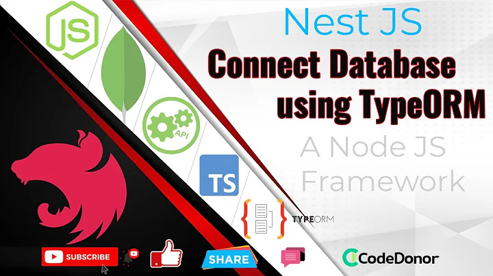 Lecture 31. Connecting NestJS to a Database using TypeORM | Scalable API | Master NestJS (2021)