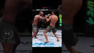 Бодрая часть боя Камару Усман Гилберт Бёрнс UFC 4 #shorts Kamaru Usman Gilbert Burns