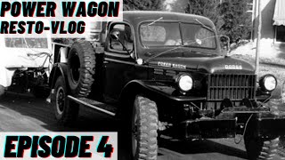 Dodge POWER WAGON Restoration Vlog: EPISODE 4