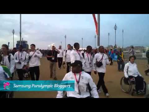 IPC Blogger - Algeria entering 2012 Paralympic Closing Ceremony, Paralympics 2012