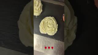 Handmade Rose Desserts 🌹 | Pastry Art #dessert #chocolate #shorts #rose