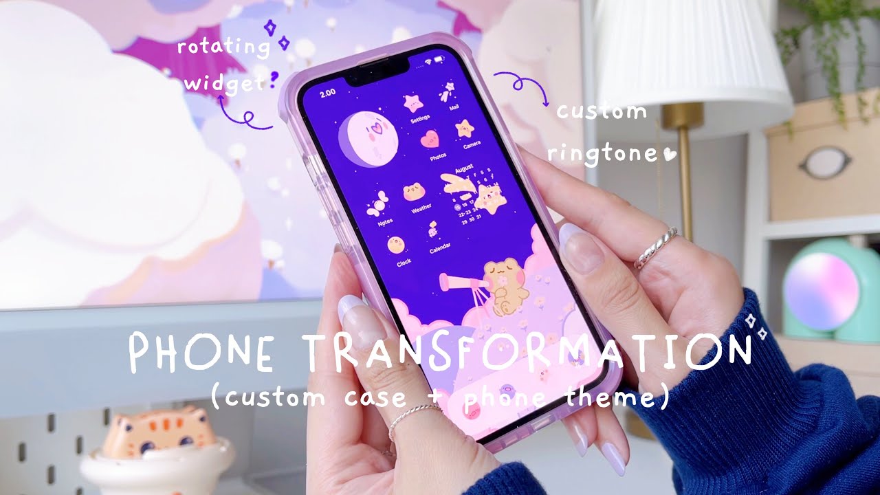 How I Make My IPhone 13 Cute Aesthetic Phone Transformation Phone