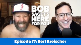 Bert Kreischer Leaves His Shirt On Almost the Whole Time, as He Shares Comedy War Stories