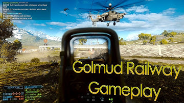 Battlefield 4 MP: Large Conquest on Golmud Railway (12 killstreak PTFO)(K/D=24-11)(PC, Ultra, 1080p)
