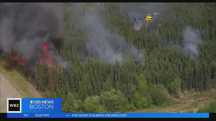 Massachusetts firefighters headed to Canada to fight wildfires in Quebec