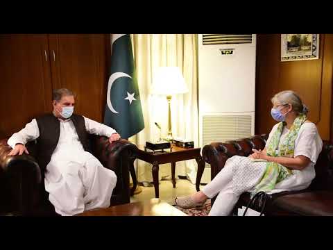 FM Shah Mehmood Qureshi Hold High-Level Meeting with Canadian High Commissioner in Islamabad