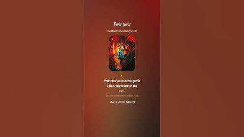 Pew pew (version 2)