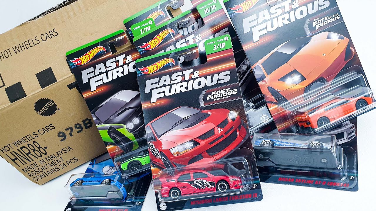 Hot Wheels Fast & Furious themed- Assorted - Assorted*