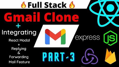 Full Stack Gmail clone | Complete UI design of Gmail frontend | React modal tutorial | Part 3