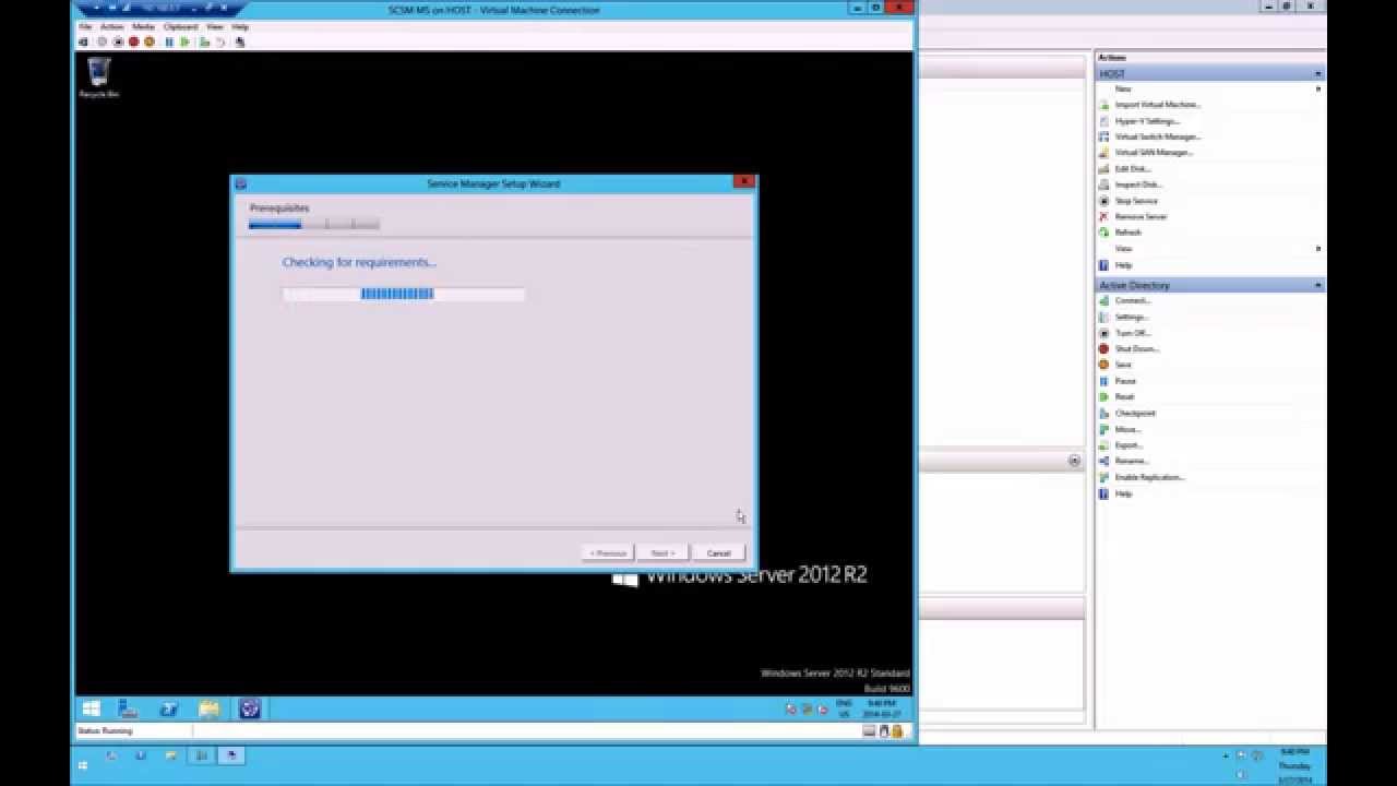 SCSM - Install Management Server