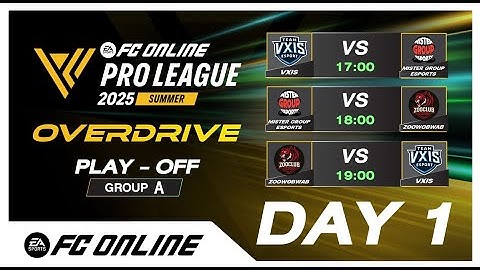 🔴LIVE Pro League Summer 2025 Play-Off Group A  | FC Online Thailand