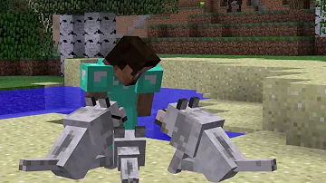"Glad You're Tame" - Minecraft Parody of "Glad You Came"