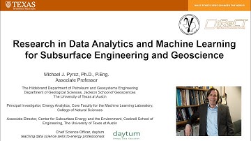 New Research in Subsurface Data Analytics and Machine Learning