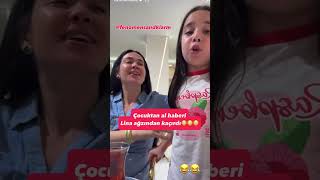 Özlem Öz’ün Kizi Li̇na Ağzindan Kaçirdi: ‘Annemle Babam Kavga Etti̇’ Resimi