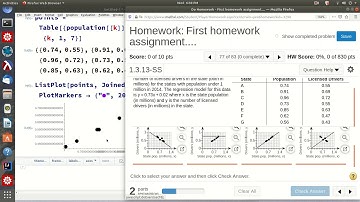 Finite Math Linear Regression