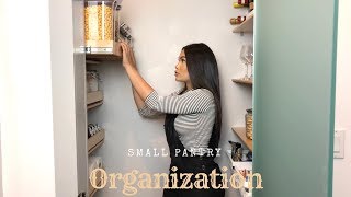 SMALL PANTRY ORGANIZATION DIY | CamilaaInc