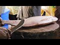 How To Cut Big Hilsa &amp; Rohu Fish In Fish Market | Fish Cutting Skills