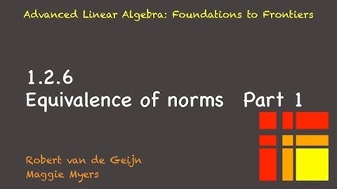 01.2.6 Equivalence of norms Part 1
