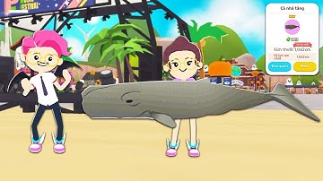 NẾU SLENDERMAN CÙNG VỢ THI CÂU CÁ NHÀ TÁNG KHỔNG LỒ TRONG PLAY TOGETHER | Thử Thách SlenderMan