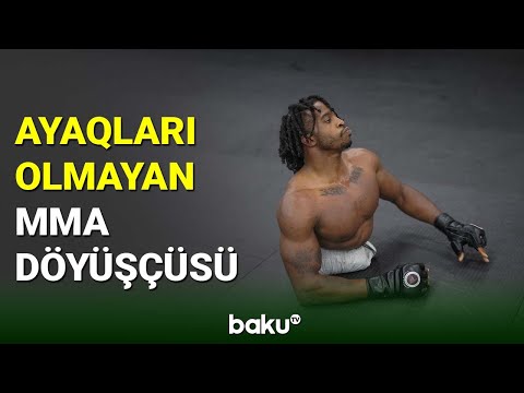 Ayaqları olmayan MMA döyüşçüsü UFC-də çıxış edə bilər - BAKU TV