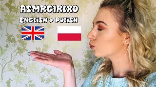 ASMR | 4K | 3dio | whispering, teaching you some Polish | ASMRgirlxo