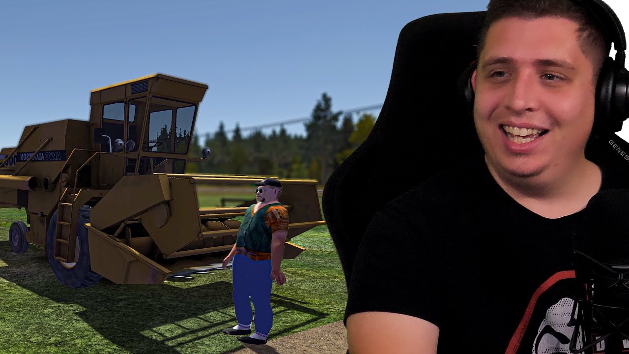 FERI...VEZETTÉL TE MÁR KOMBÁJNT???!!!☀️My Summer Car Online #29