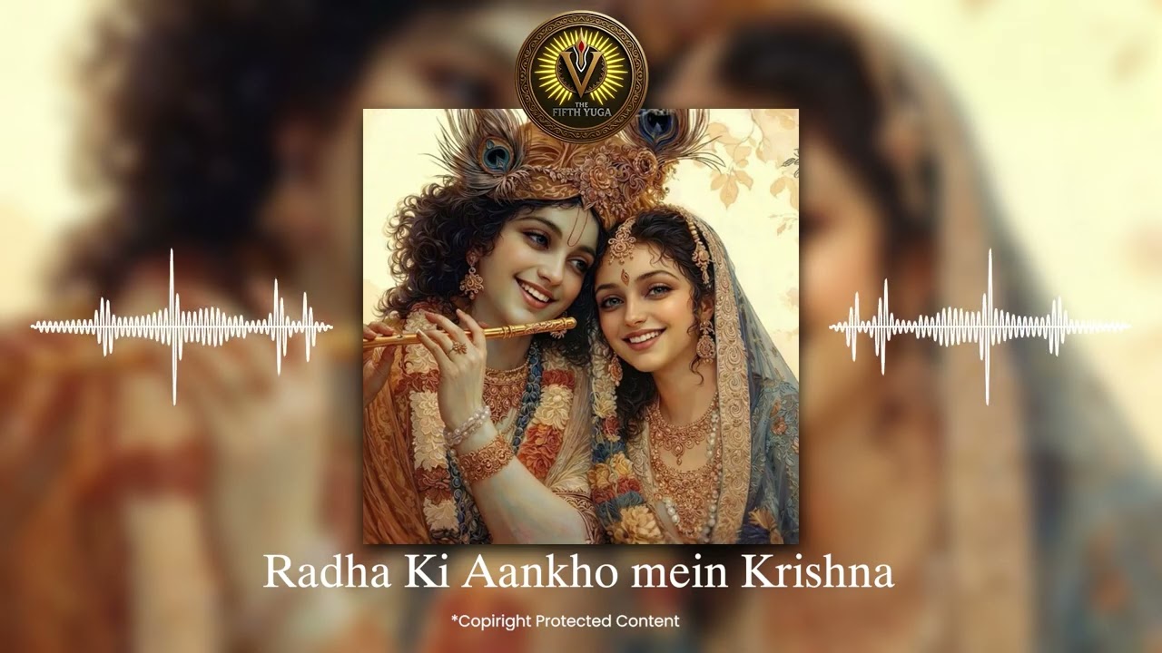 राधा की आँखों में कृष्ण | Radha Krishna Romantic Bhajan | Soulful Love Song | Vrindavan Vibes