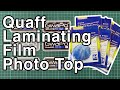 Quaff Laminating Film Photo Top (Glossy, Matte, Canvas Matte, 3D, Glitter, Leather)
