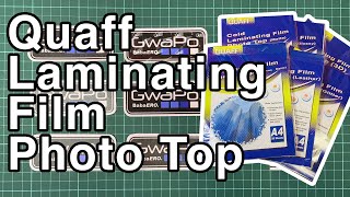 Quaff Laminating Film Photo Top (Glossy, Matte, Canvas Matte, 3D, Glitter, Leather)