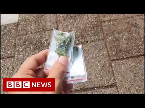 Tel Aviv: Drone filmed dropping suspected cannabis over metropolis - BBC Records thumbnail