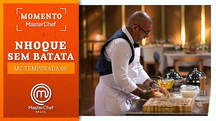 MOMENTO MASTERCHEF com aula do chef Fogaça