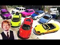 GTA 5 - Stealing Ed Sheeran&#39;s Luxury Cars with Franklin! (Real Life Cars #68)