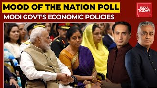 Rating Modi Govt's Economic Performance: People's Faith In Govt Policies Intact | Mood Of The Nation