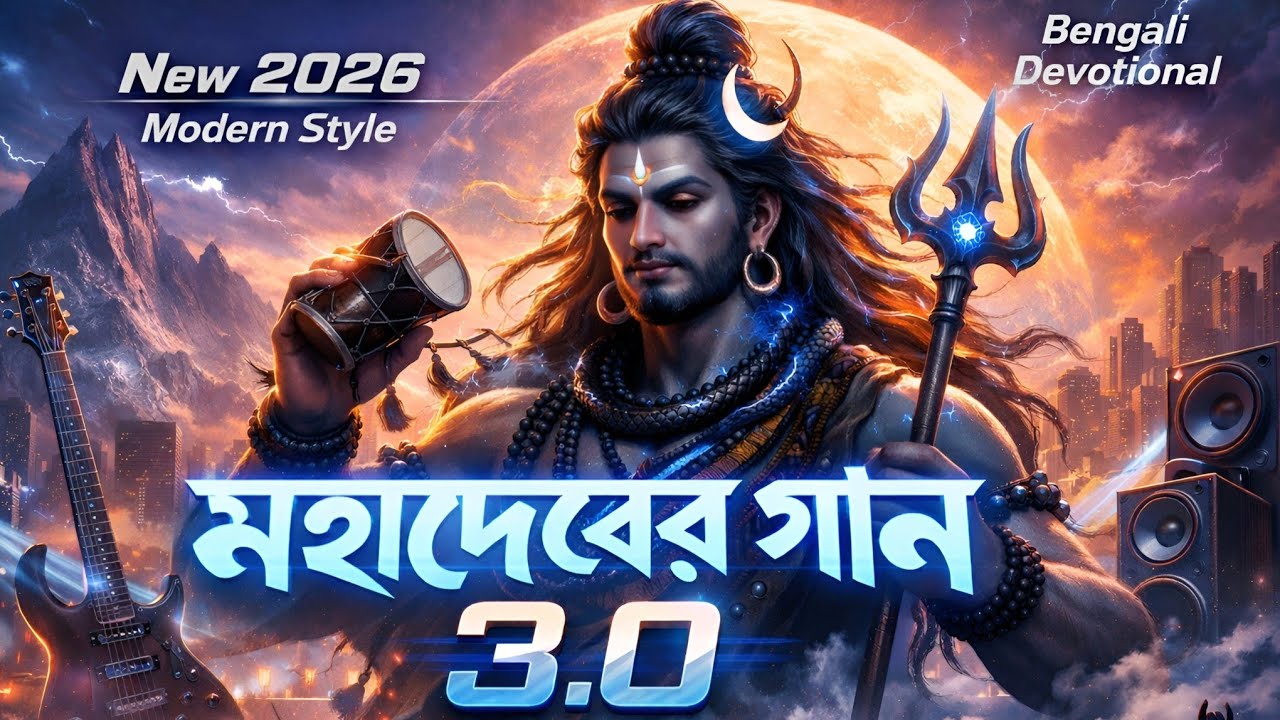 Non-Stop Modern Shiv Songs - March 2026 | নতুন শিবের গান | Bengali Mahadev Bhajan Jukebox