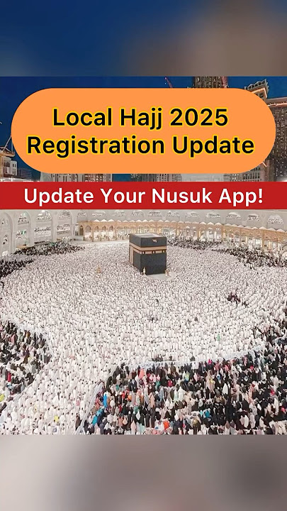 Update your Nusuk app for Local hajj 2025 Registration  #localhajj #hajj2025 #hajj2025update