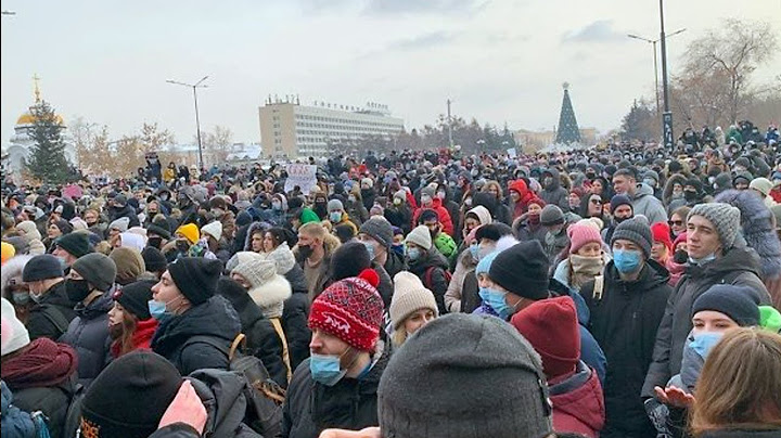 В Иркутске прошли несанкционированные митинги