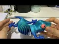 A Flexi Lizard Shiny blue and turquoise Pla Tough and is very fidgety and cool. 