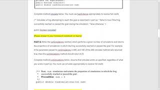 FRQ Pract 1 Question 1 Answer Explained