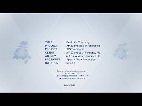 AIA Real Life Company TVC - By APSARA MERA PRODUCTION